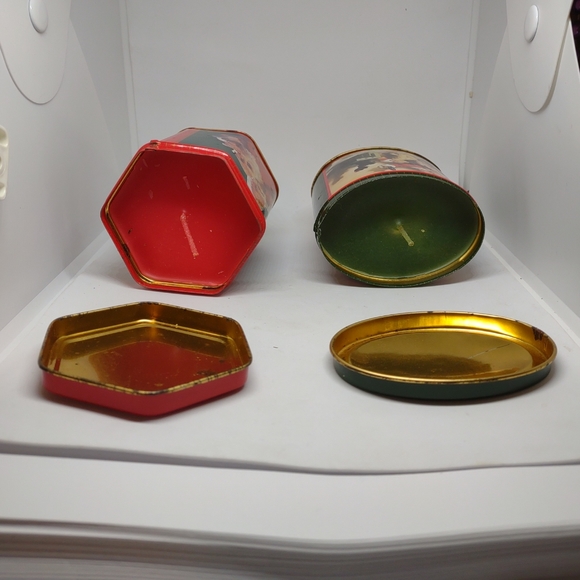 Lot Set of 2 vintage Coca-Cola Candles in Collector Metal Tins 1986 & 1991 - Picture 5 of 8